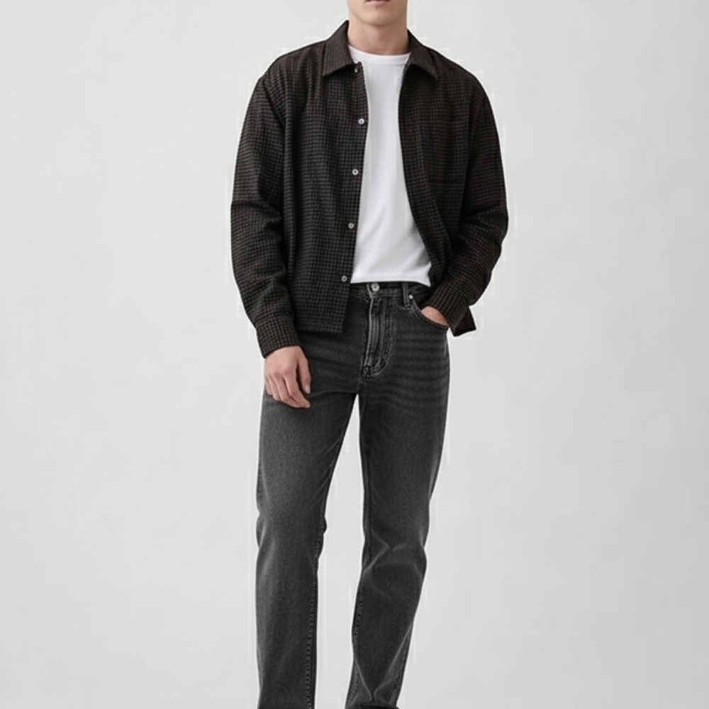 Gap Mens Rigid Baggy Jeans 30/30 Faded Black